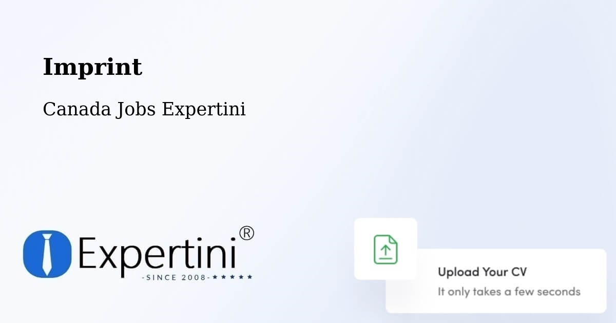 Imprint – Varennes - Canada Jobs Expertini
